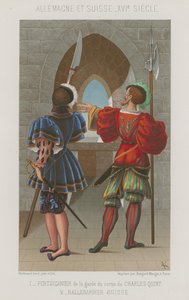 Lansier van de wacht van Karel V en een Zwitserse Yeoman
