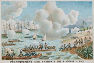 Landing van de Fransen in Algerije, 1830
