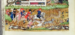 November; hertenjacht, uit de Getijden van Marguerite d