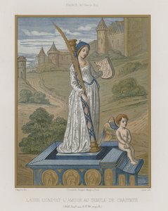 Laura bij de Tempel van Kuisheid