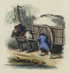 De vastgelopen wagenmenner