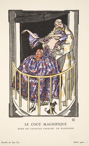 Le Cocu Magnifique, uit een collectie modeplaten door French School