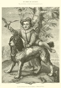 De zoon van Frisius en de hond van Goltzius door French School