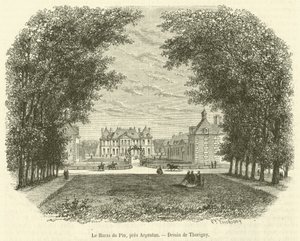 Le Haras du Pin, nabij Argentan door French School