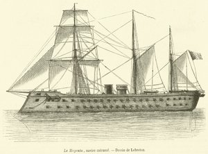 Le Magenta, gepantserd schip