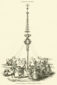 De Mei van de Gobelins, Prent van Sebastien Le Clerc door French School