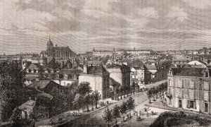 Le Mans - Pays de la Loire - gravure in 