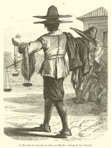 De strohoedenverkoper
