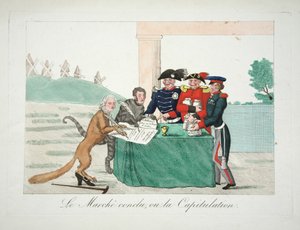 Le Marche conclu, ou la Capitulation, uitgegeven 1814