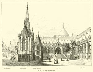Het Paleis in de 16e eeuw door French School
