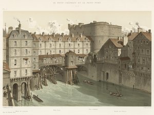 Het Kleine Kasteel en de Kleine Brug, 1717