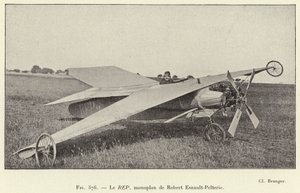 Le REP, monoplan de Robert Esnault-Pelterie