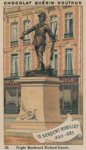 Sergeant Bobillot, 1860-1885, Opgericht Boulevard Richard-Lenoir