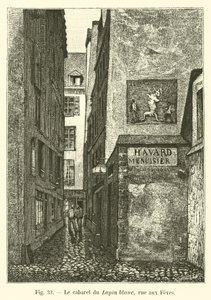 Het cabaret van het Witte Konijn, rue aux Feves