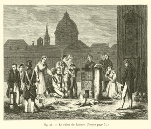 De hond van het Louvre