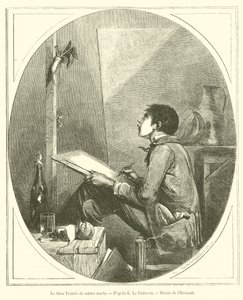 De toekomstige stillevenschilder