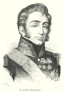 Generaal Lamarque (gravure) door French School