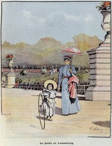 De tuin van Luxemburg - in 