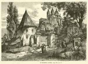 Het klooster van Melk door French School