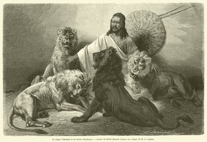 De negus Theodorus II in audiëntiekleding door French School