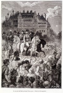 Le peuple de Paris prenant Venus pour 