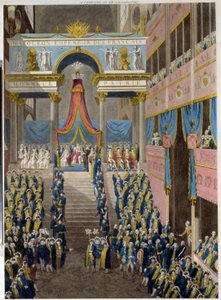 De kroning van Napoleon op 2 december