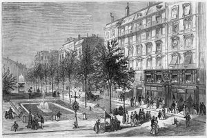 Les Bouillons: het restaurant van Maison Gailleton op Place de Lyon. Rhone (69) door French School