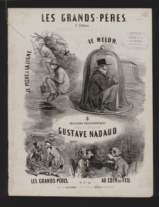 Les Grand Peres, vier filosofische liederen door Gustave Nadaud door French School