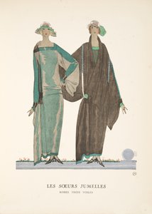 Les Soeurs Jumelles, uit een collectie modeplaten