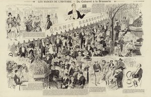 De marges van de geschiedenis, van cabaret tot brouwerij door French School