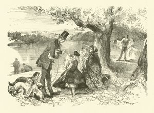 Leven in Engeland: hondenverkoper in Hyde Park door French School