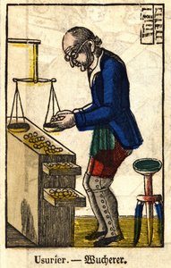 Leningslijper; Serie over ambachten (spinal afbeelding 19e eeuw) door French School