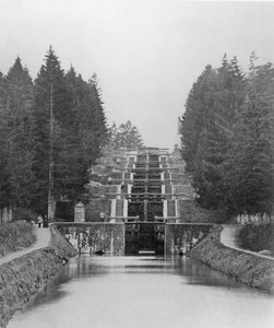 Sluis op het Canal de Briare