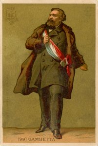 Léon Gambetta door French School