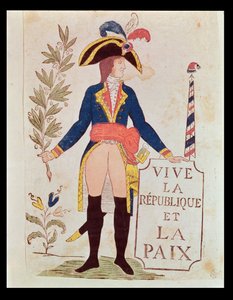 Lang leve de Republiek en de Vrede, c.1795-99 door French School