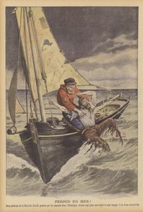Verloren op zee! door French School