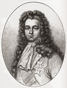 Louis François Marie Le Tellier Markies van Barbezieux, 1668-1701. Franse staatsman. Uit Les Heures Libres gepubliceerd 1908.