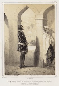 Lodewijk IX van Frankrijk in gevangenschap van de Egyptenaren