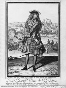 Louis Joseph de Bourbon, Hertog van Vendome, bekend als De Grote Vendome door French School