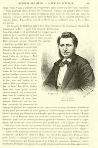 Louis Riel, Canadese politicus en leider van de Métis-bevolking van de Canadese prairies door French School