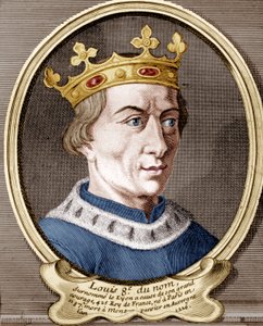 Lodewijk VIII, Koning van Frankrijk door French School