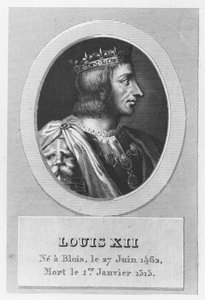 Lodewijk XII, Koning van Frankrijk (gravure)