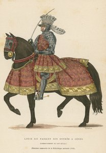 Lodewijk XII van Frankrijk door French School