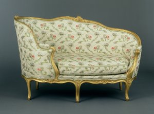 Louis XV Gesneden Vergulde Veilleuse