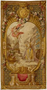 Louis XV Gobelins wandtapijt uit de serie "Scenes d