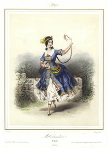 Louise FitzJames in de Pas Ventien les Annales de l