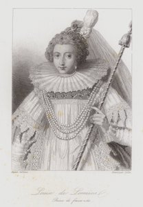 Louise van Lotharingen, Koningin-Gemalin van Hendrik III van Frankrijk door French School