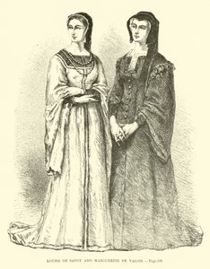 Louise van Savoye en Marguerite de Valois