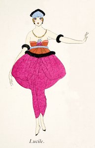 Lucile - Ontwerp voor een jurk