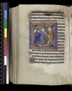 Terts (uit de Psalter en Uren van Isabella van Frankrijk) door French School